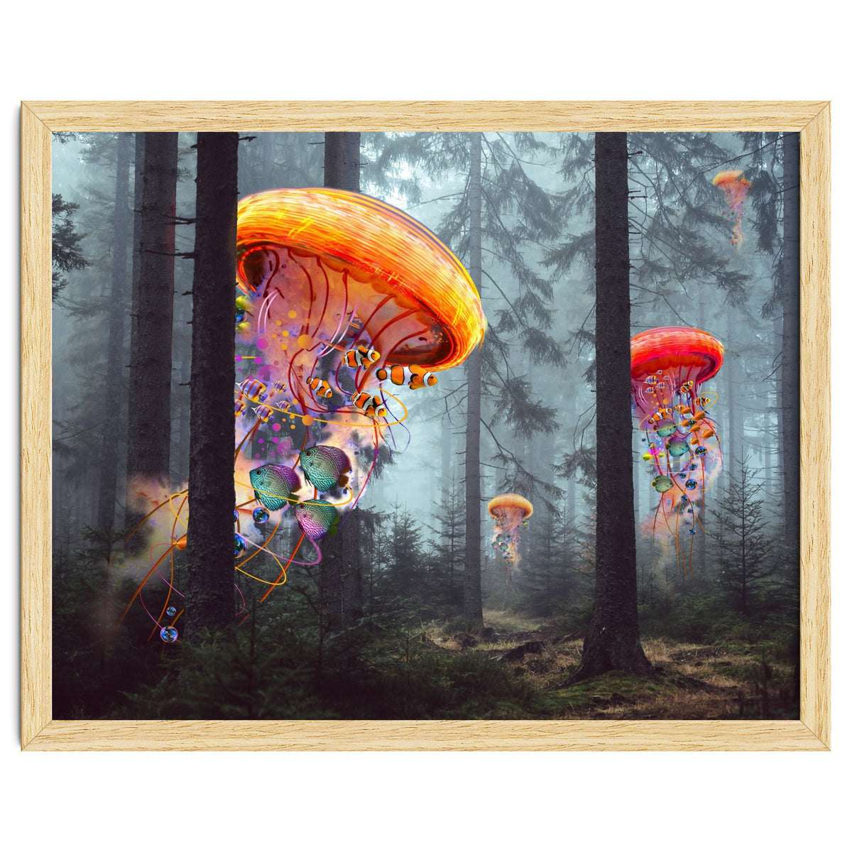 Forest Jellyfish For Print7000