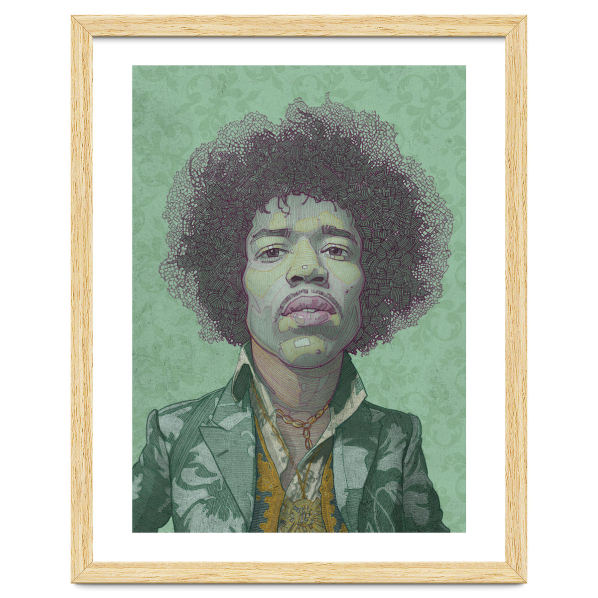 Hendrix Illustration