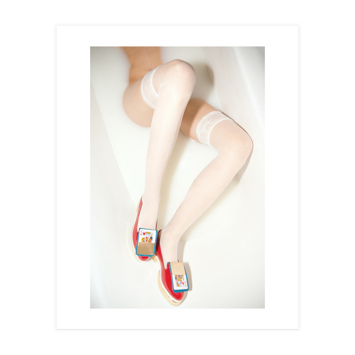 The queen is thirsty. Really, really thirsty (Print Only)