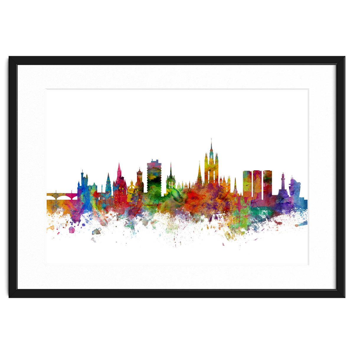 Aberdeen Scotland Skyline