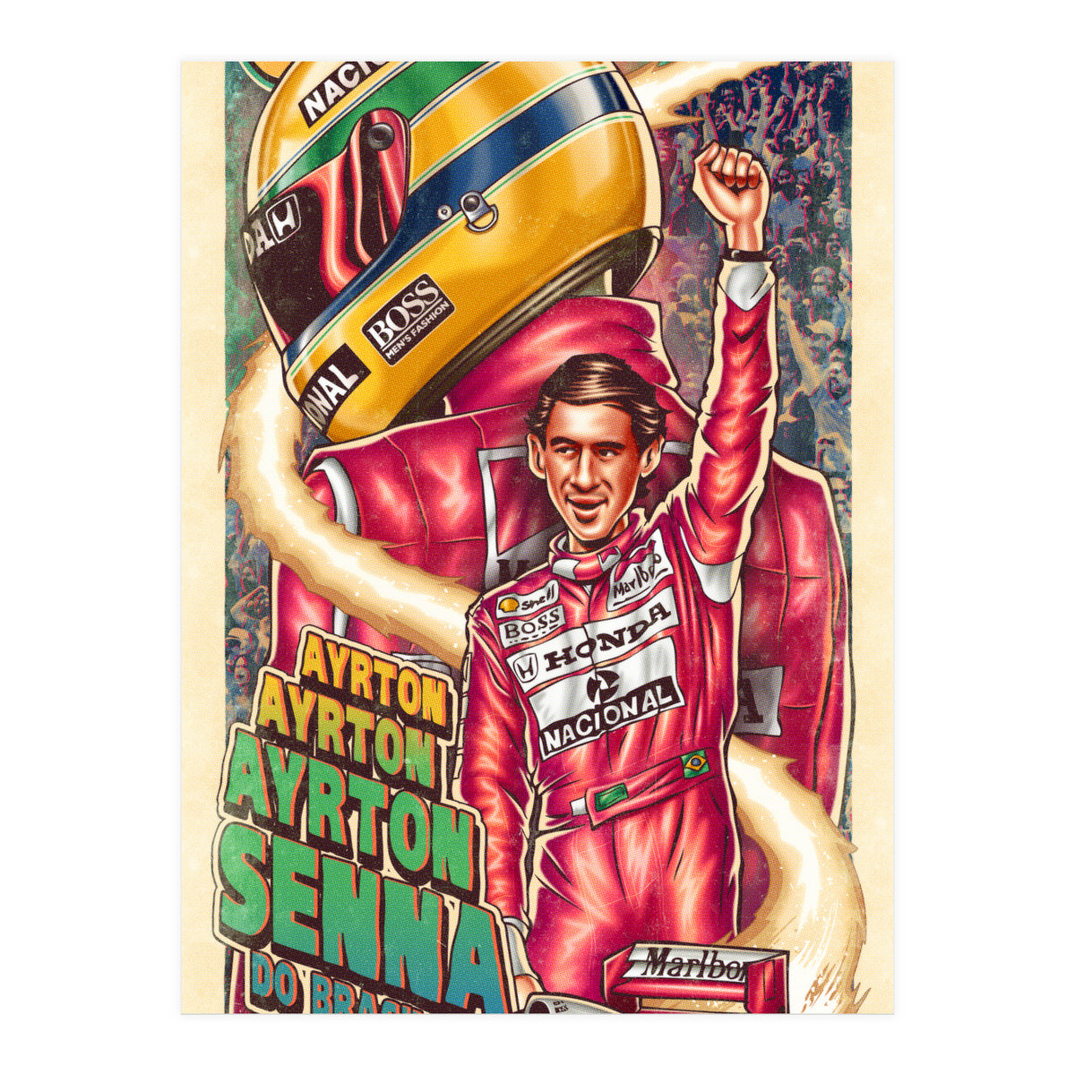 Ayrton Senna do Brasil (Print Only)