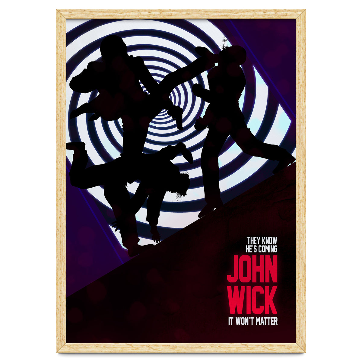 John Wick Minimal Movie Poster
