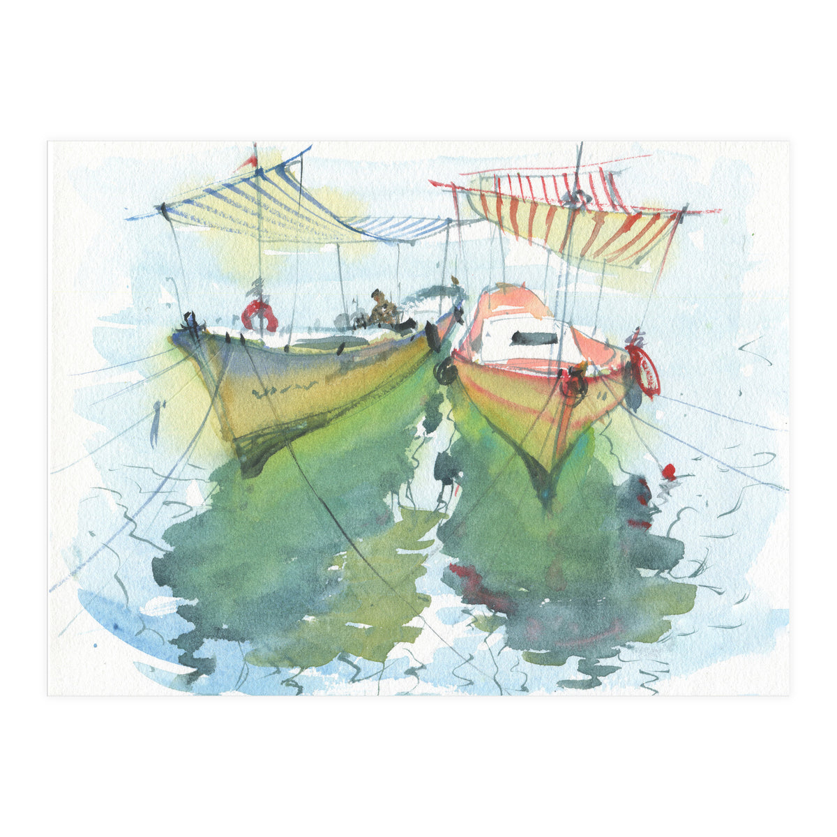 Pleasure boats (Print Only)