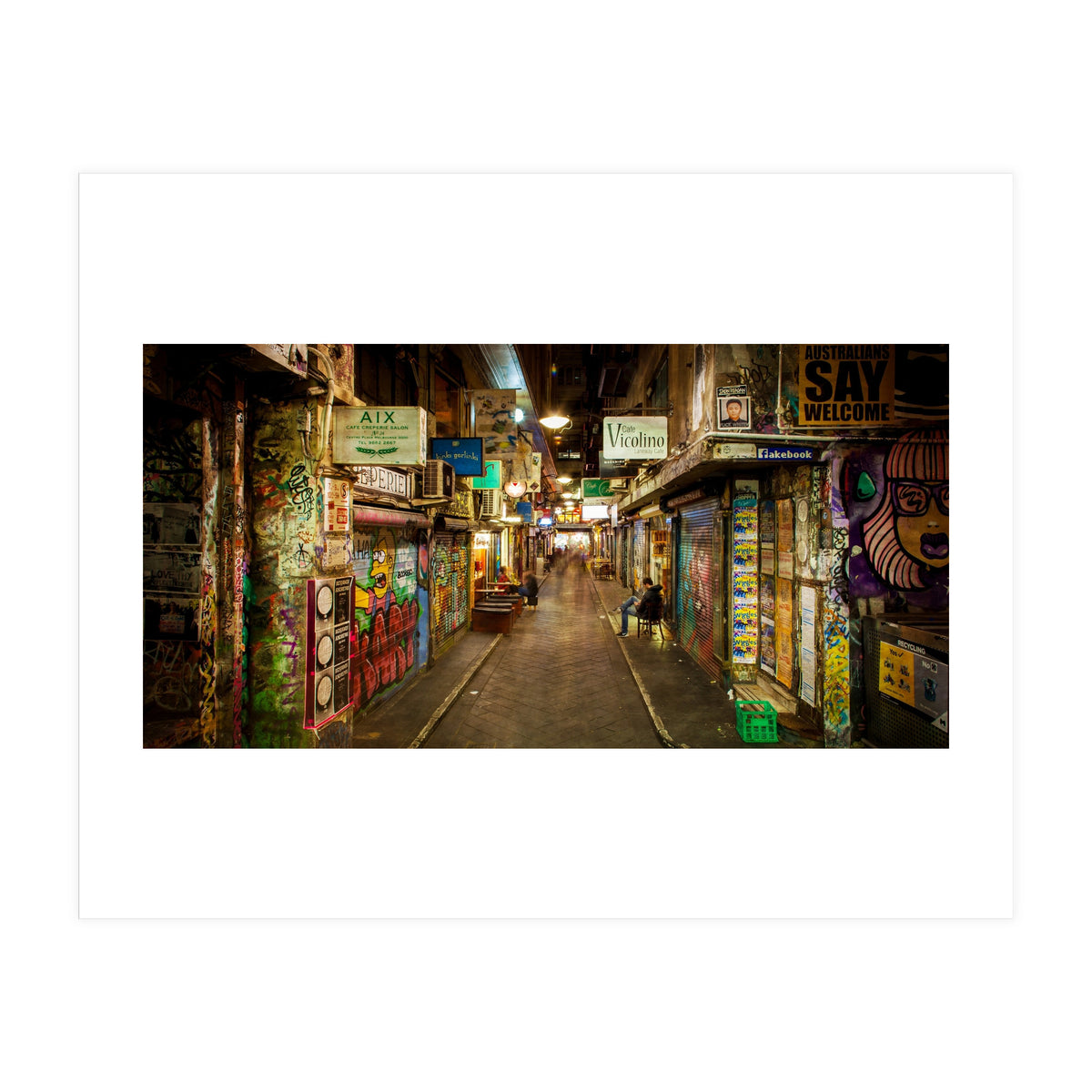 Centre Place After Dark (Print Only)