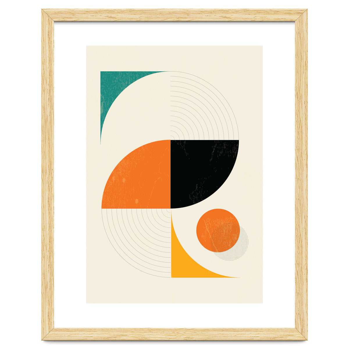 Mid Century Modern Abstract Pop