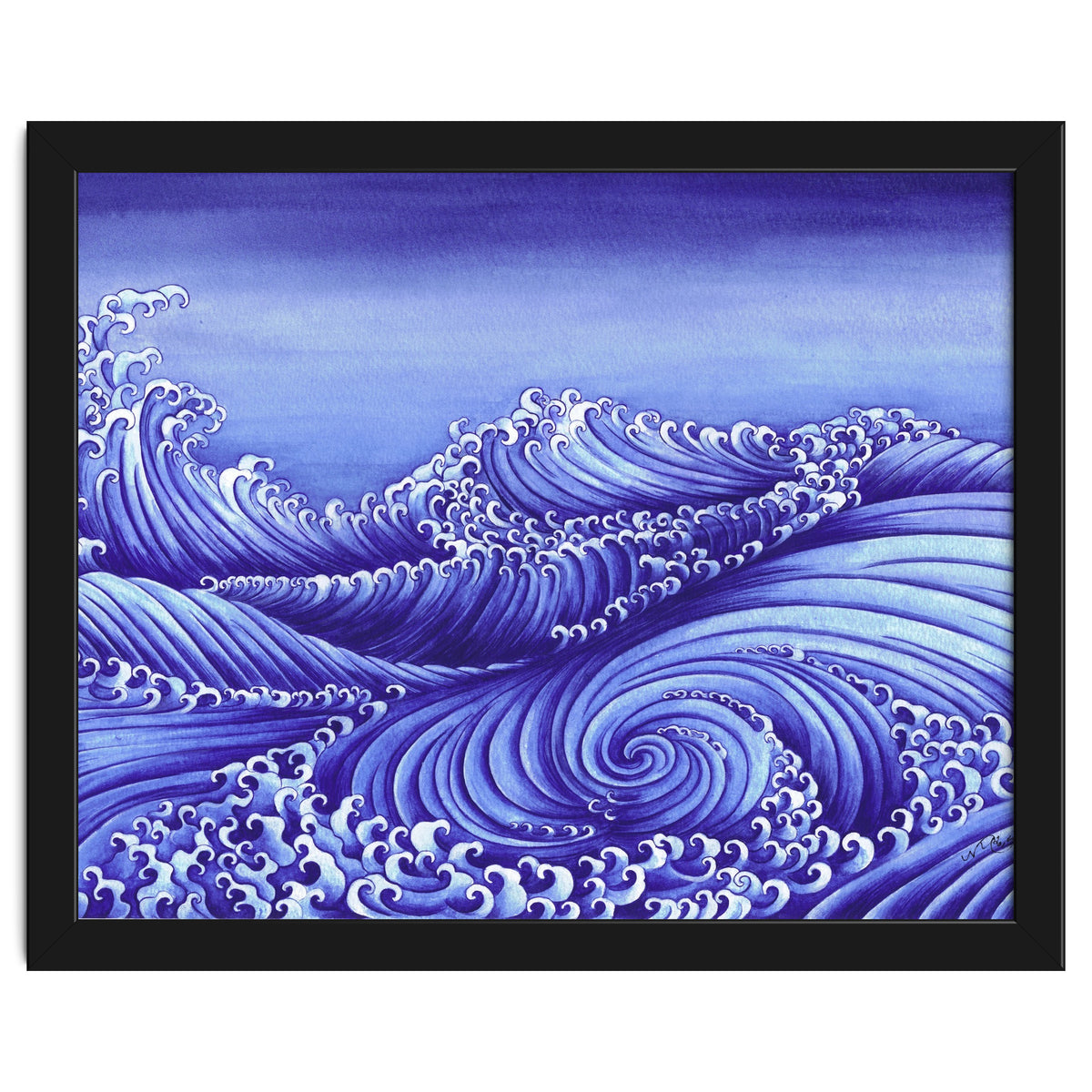 Turbulent Water Triptych part 1