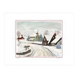 Snug & Warm Watercolor (Print Only) thumbnail