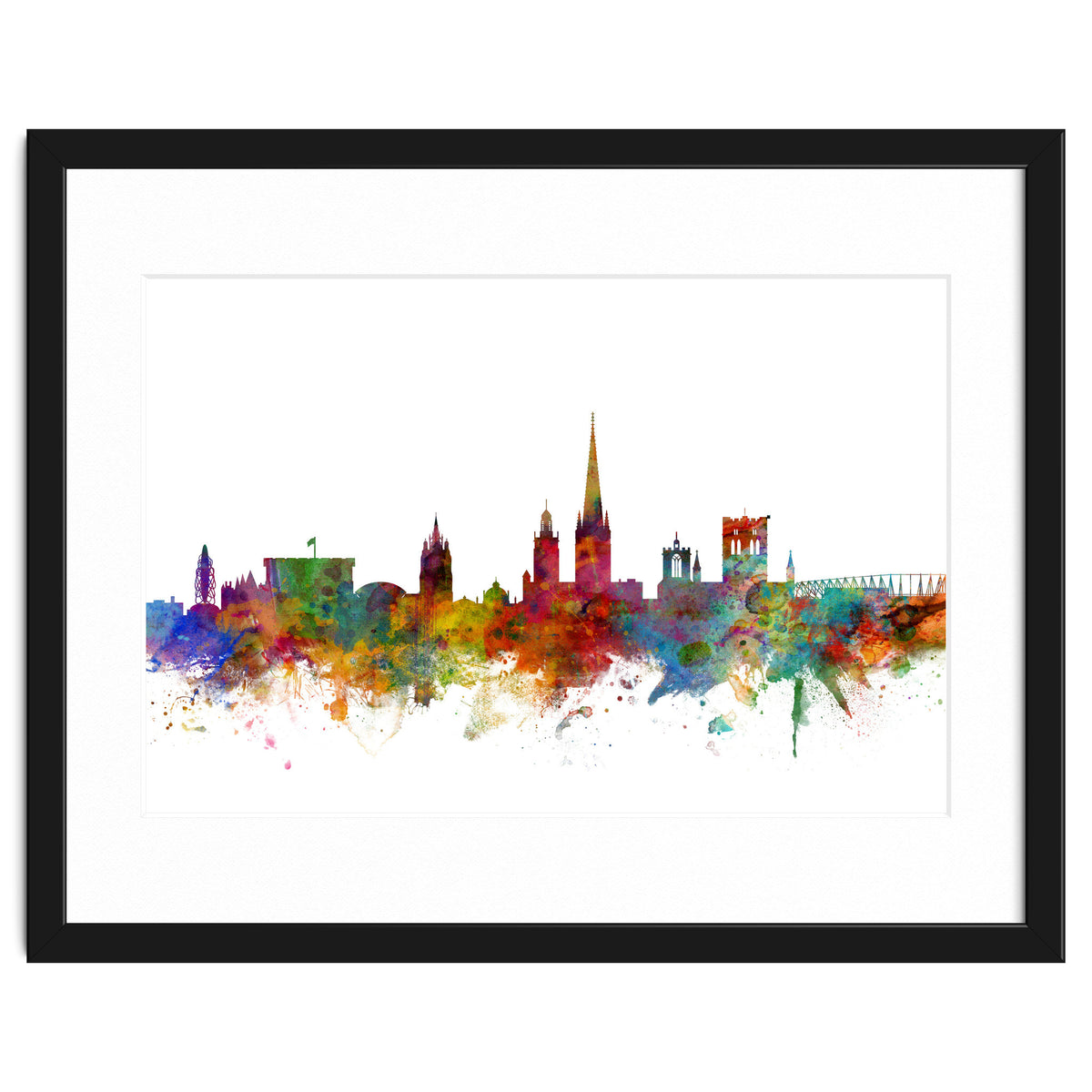 Norwich England Skyline