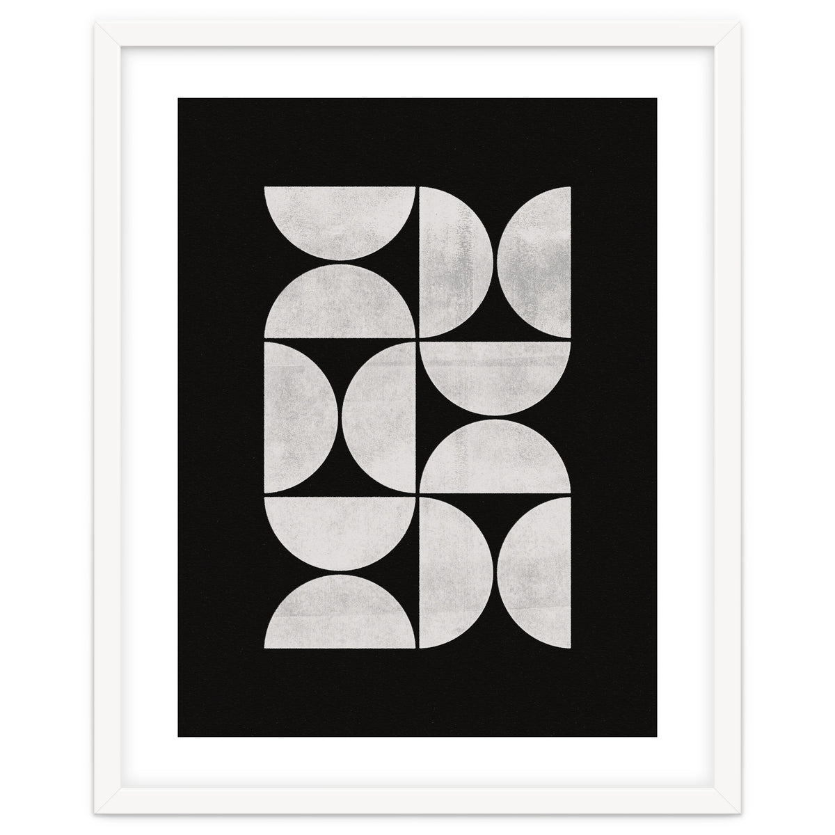 Mid-Century Modern No.31 - Woodblock Print