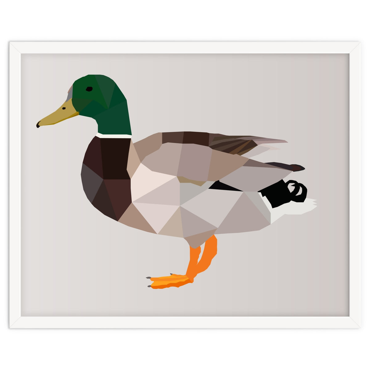 Duck Low Poly Art
