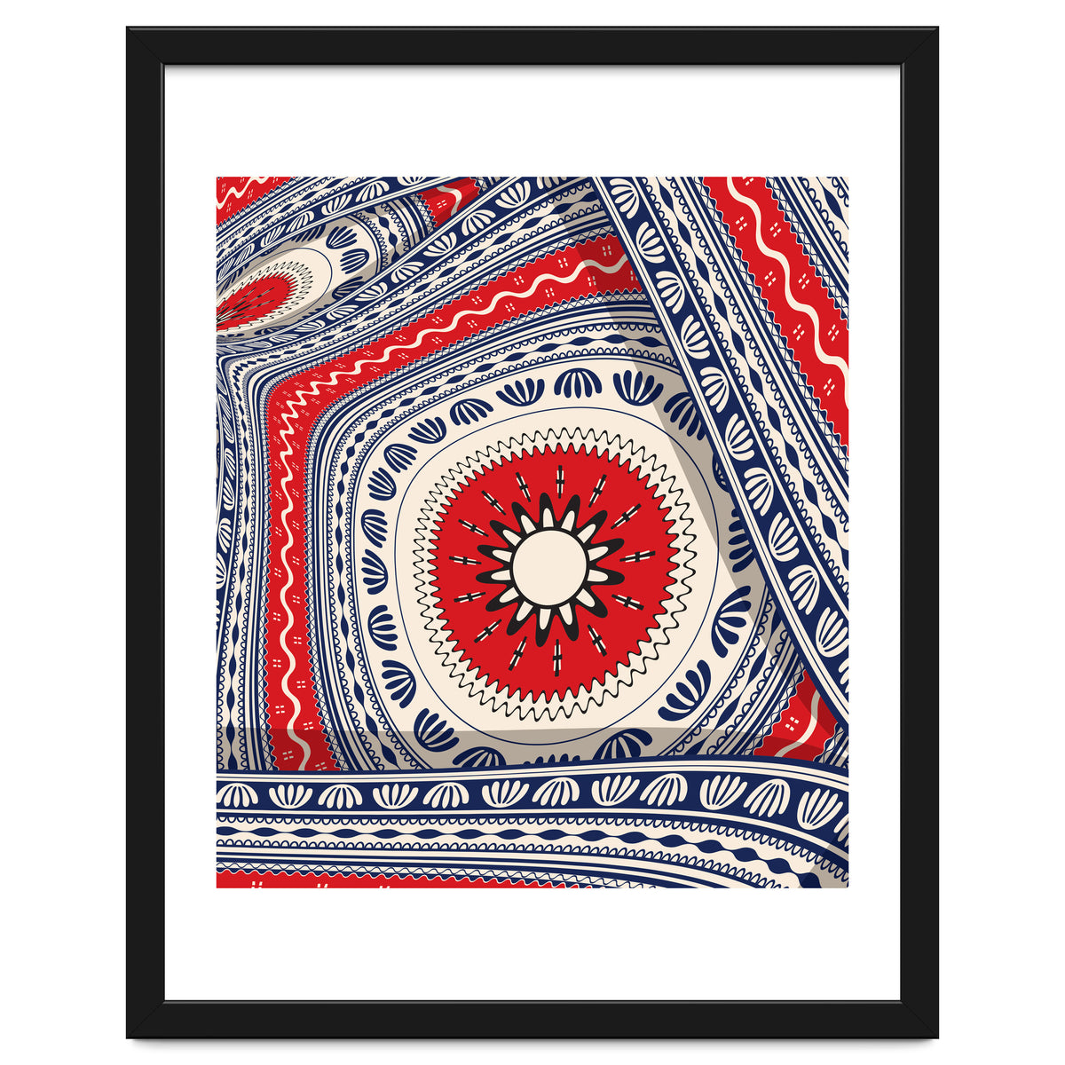 Romanian embroidery background 30