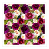 Water Colour Rose Pattern (Print Only) thumbnail