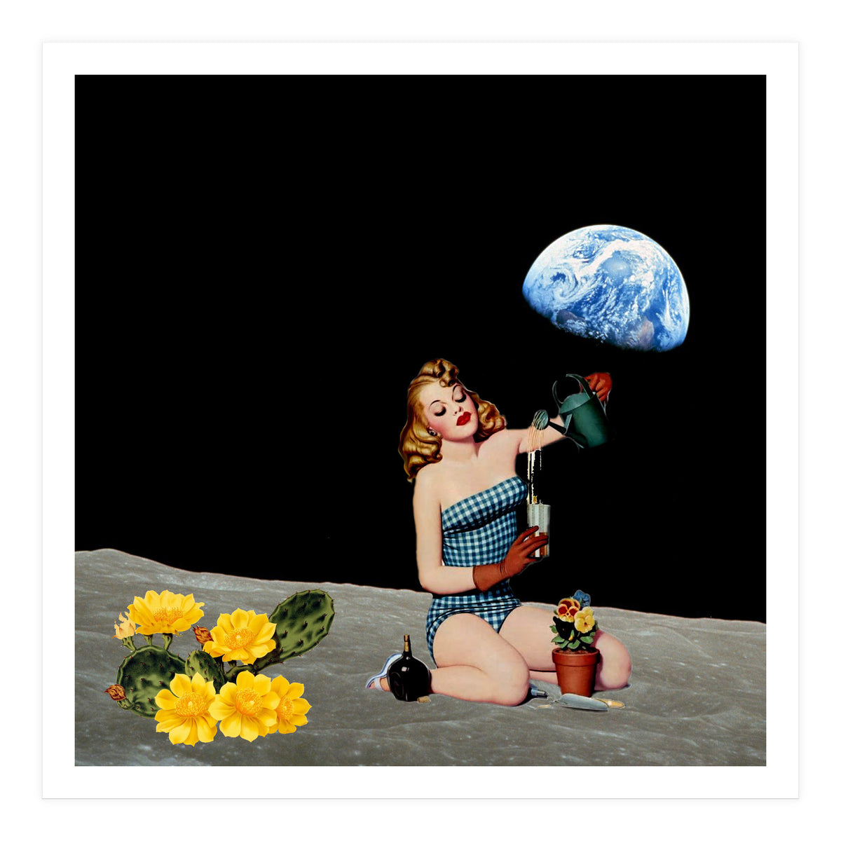 Lets Plant The Moon (Print Only)
