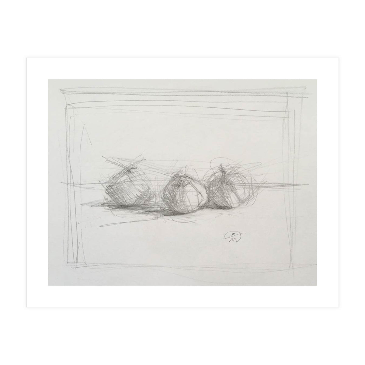 Three Garlic Globes (Print Only)
