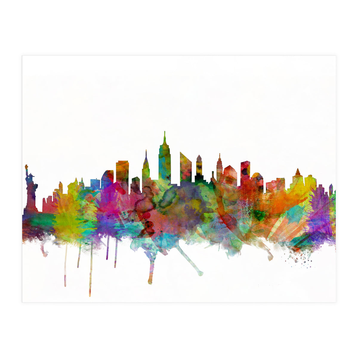 New York City Skyline (Print Only)