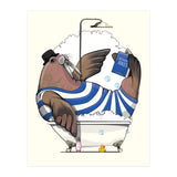 Walrus in the Bath (Print Only) thumbnail