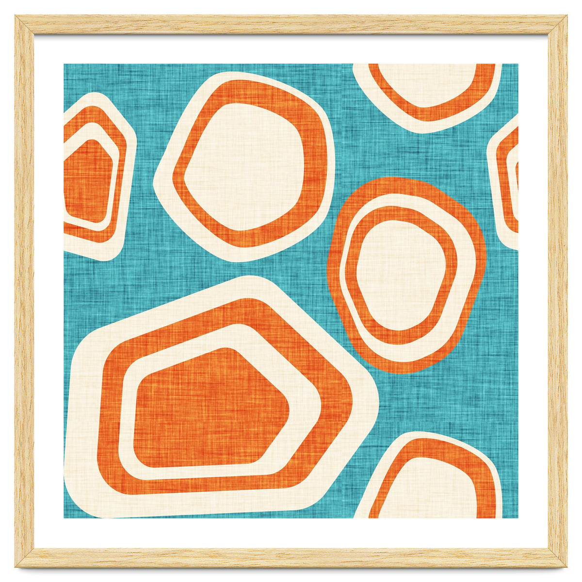 Day At The Lake Blue Orange