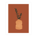 Terracotta Earth Tones Wall Decor Pottery Plant II (Print Only) thumbnail