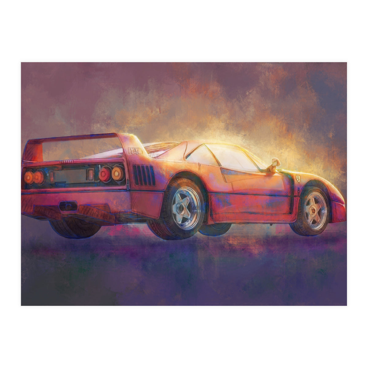 Ferrari F40 (Print Only)