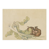 Wang Chengyu ~flowers, Vegetables, Pomegranates, Onions, Chinese Cabbage, Vegetables (Print Only) thumbnail