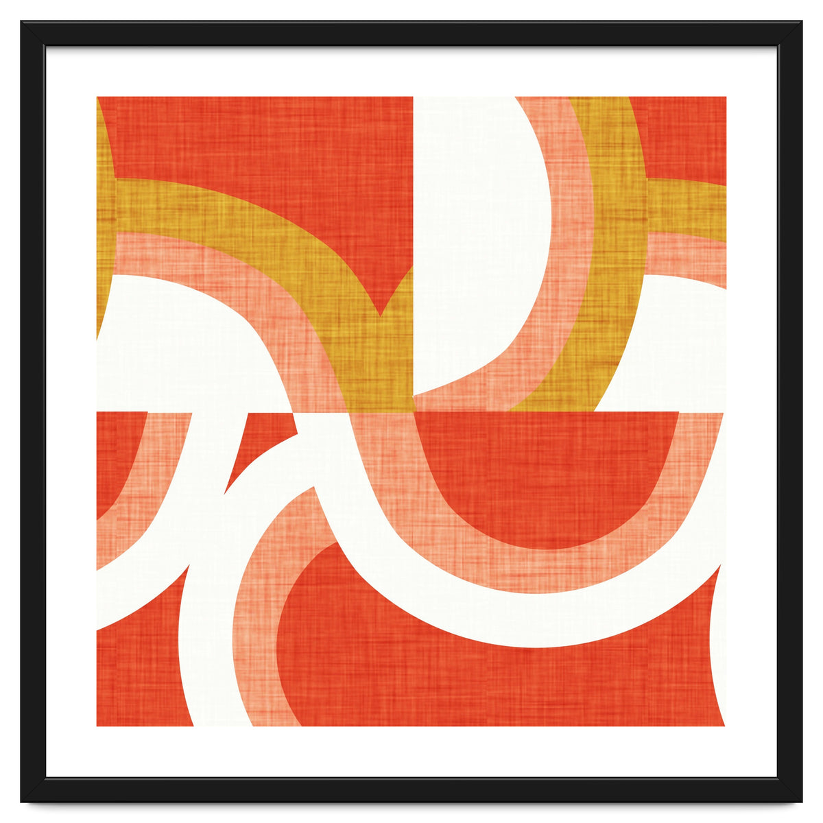 New Mid Mod Freeway Orange