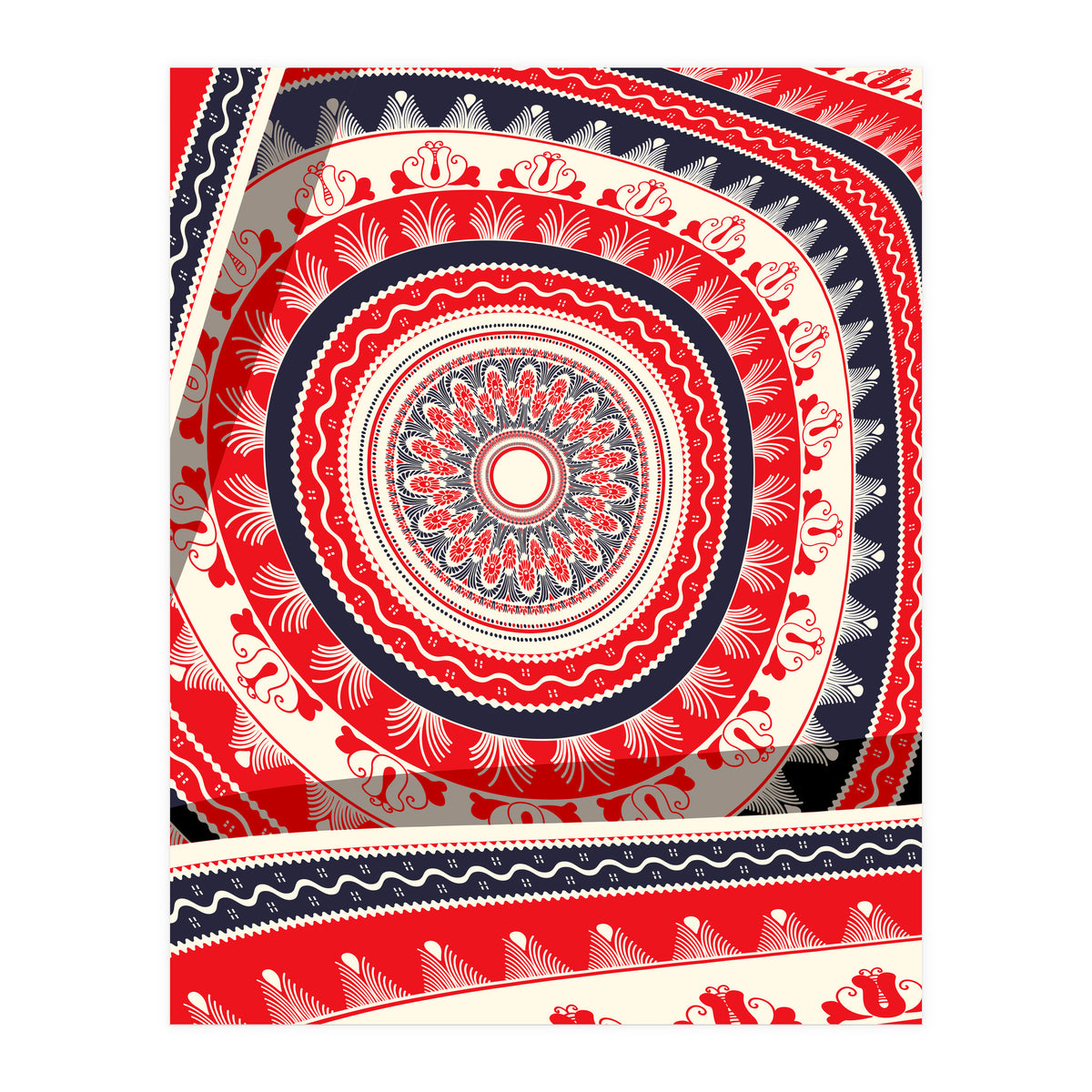 Romanian embroidery background 10 (Print Only)