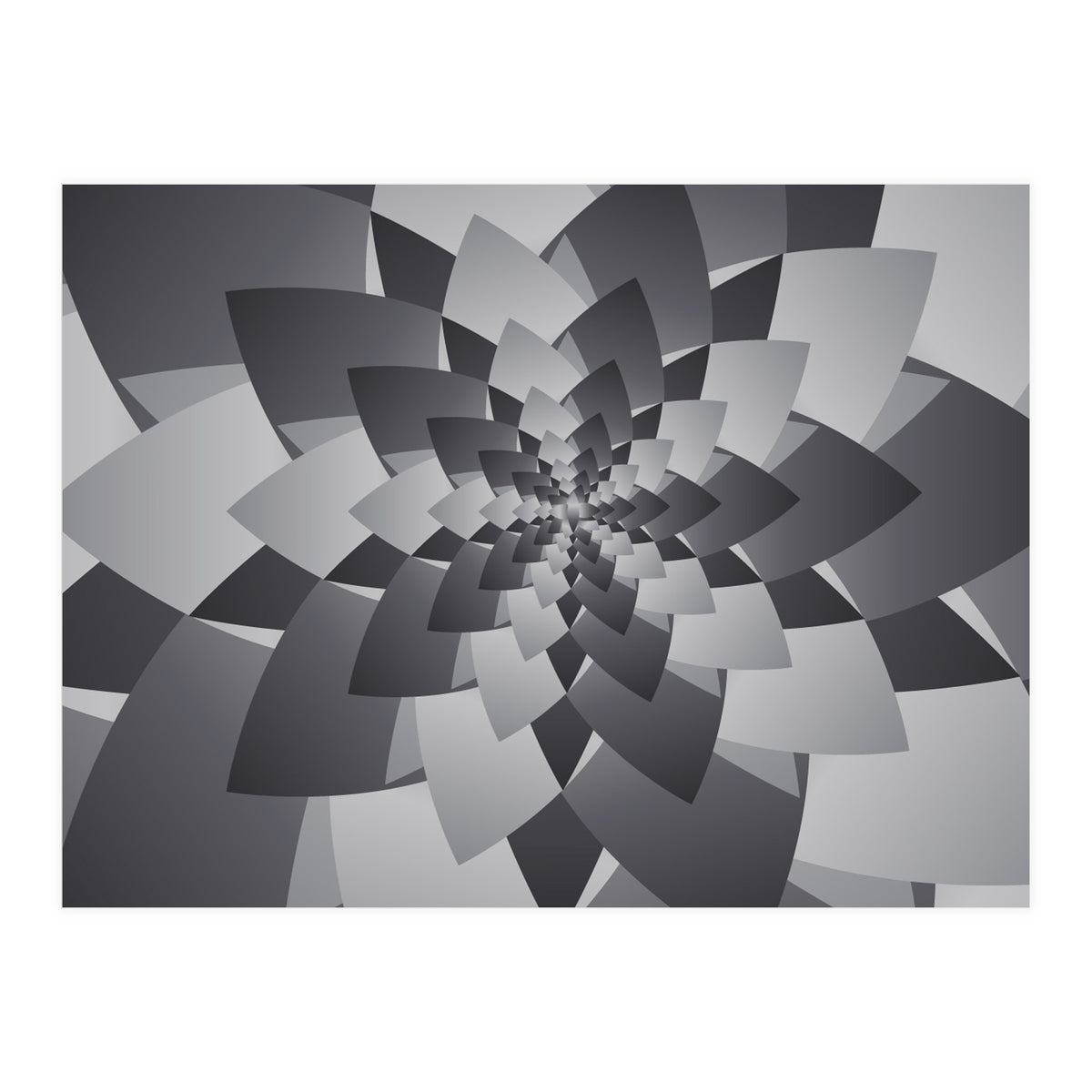 Fractal Black  (Print Only)