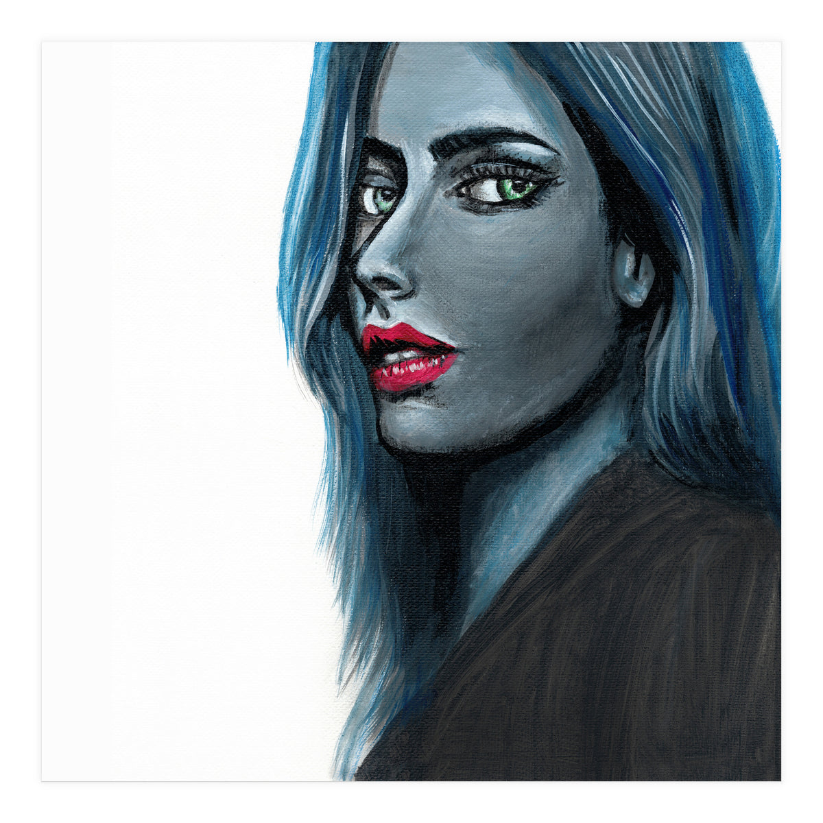 Blue Woman (Print Only)