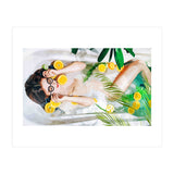 When All Else Fails, Take a Bath | Self Care Self Love | Woman Tropical Bathtub Relax (Print Only) thumbnail