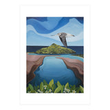 Godwit Over Paku (Print Only) thumbnail