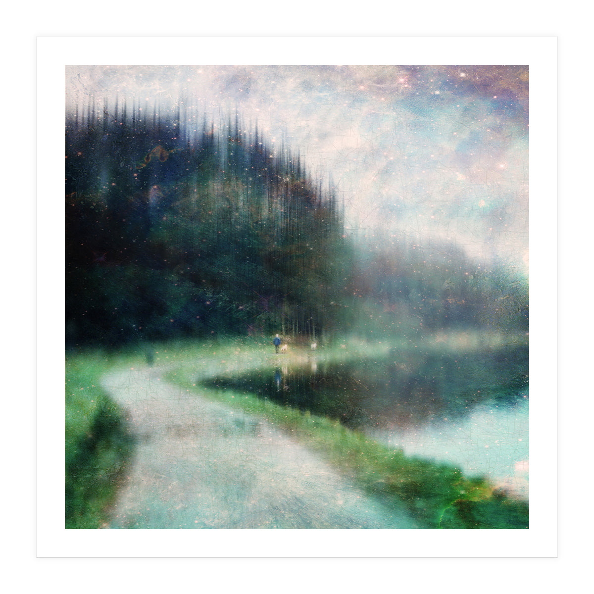 The Man With The Yellow Dog (Print Only)