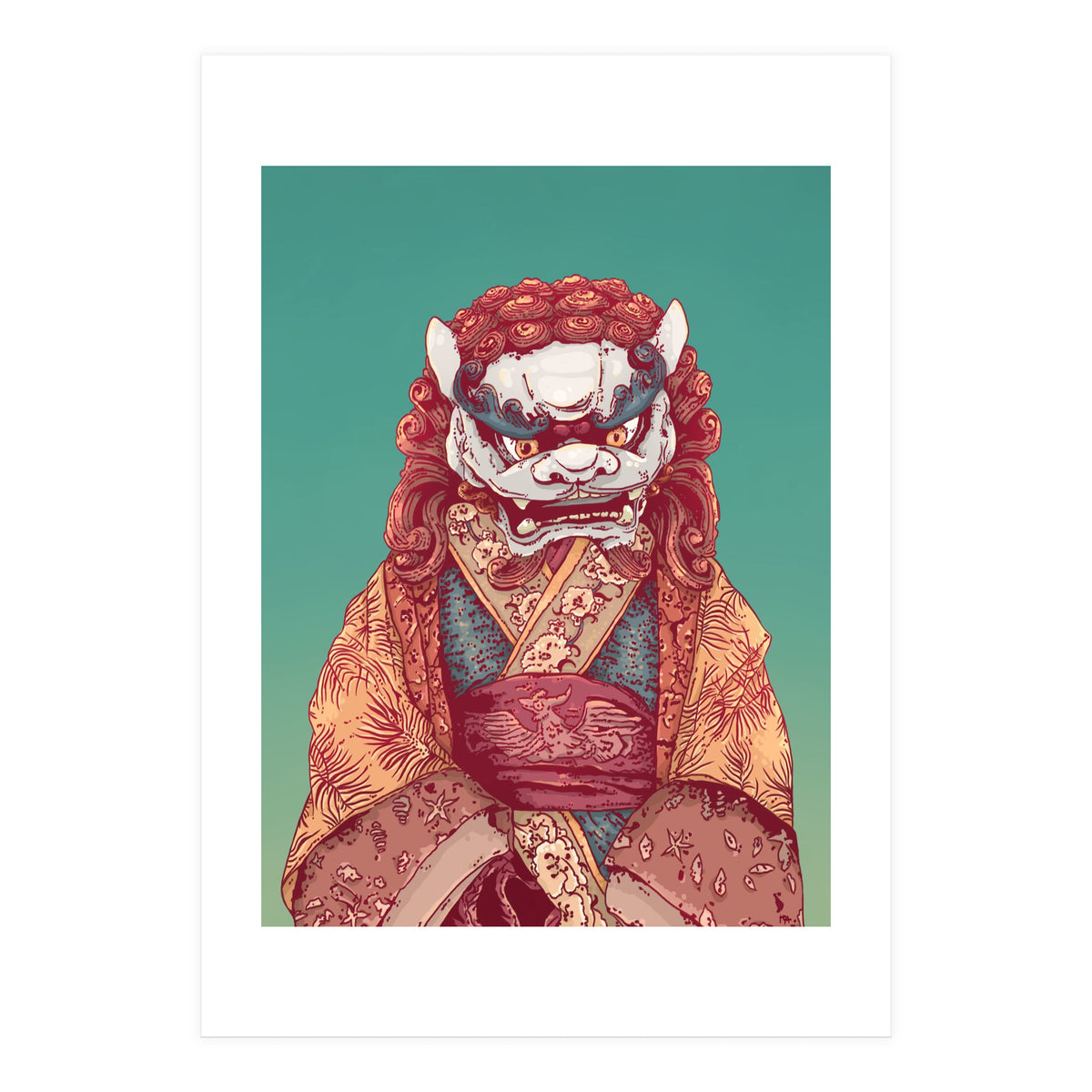 Imperial Guardian Lady (Print Only)