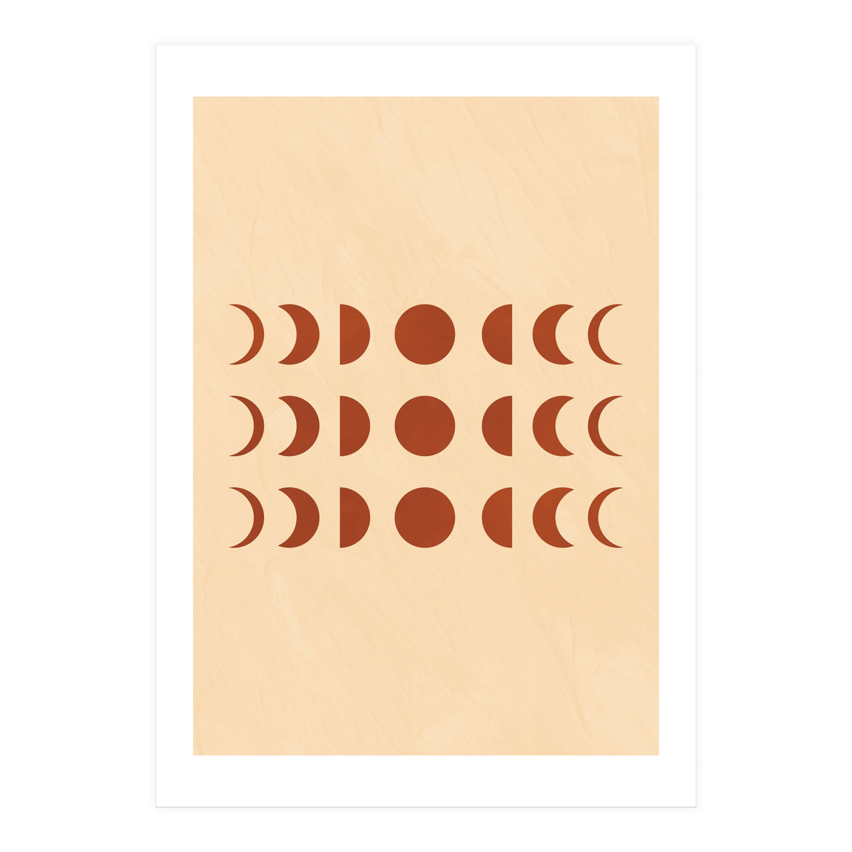 Lunar Eclipse Moon Phases II (Print Only)