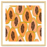 Papaya Cravings | Pastel Watercolor Tropical Fruit Food Painting | Juicy Sweet Illustration thumbnail
