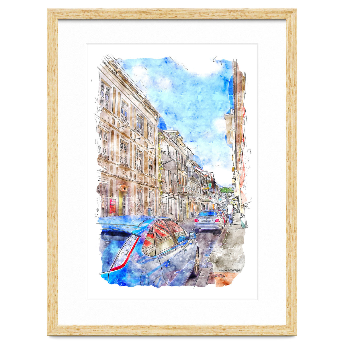 Street of Fort-de-France