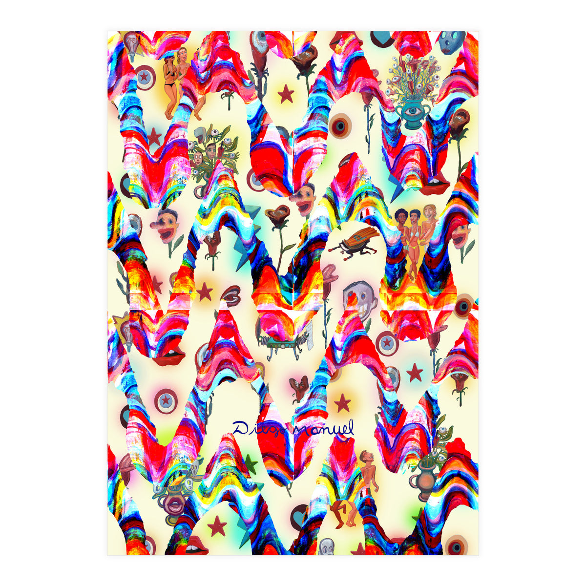 Pop Abstract 34 (Print Only)