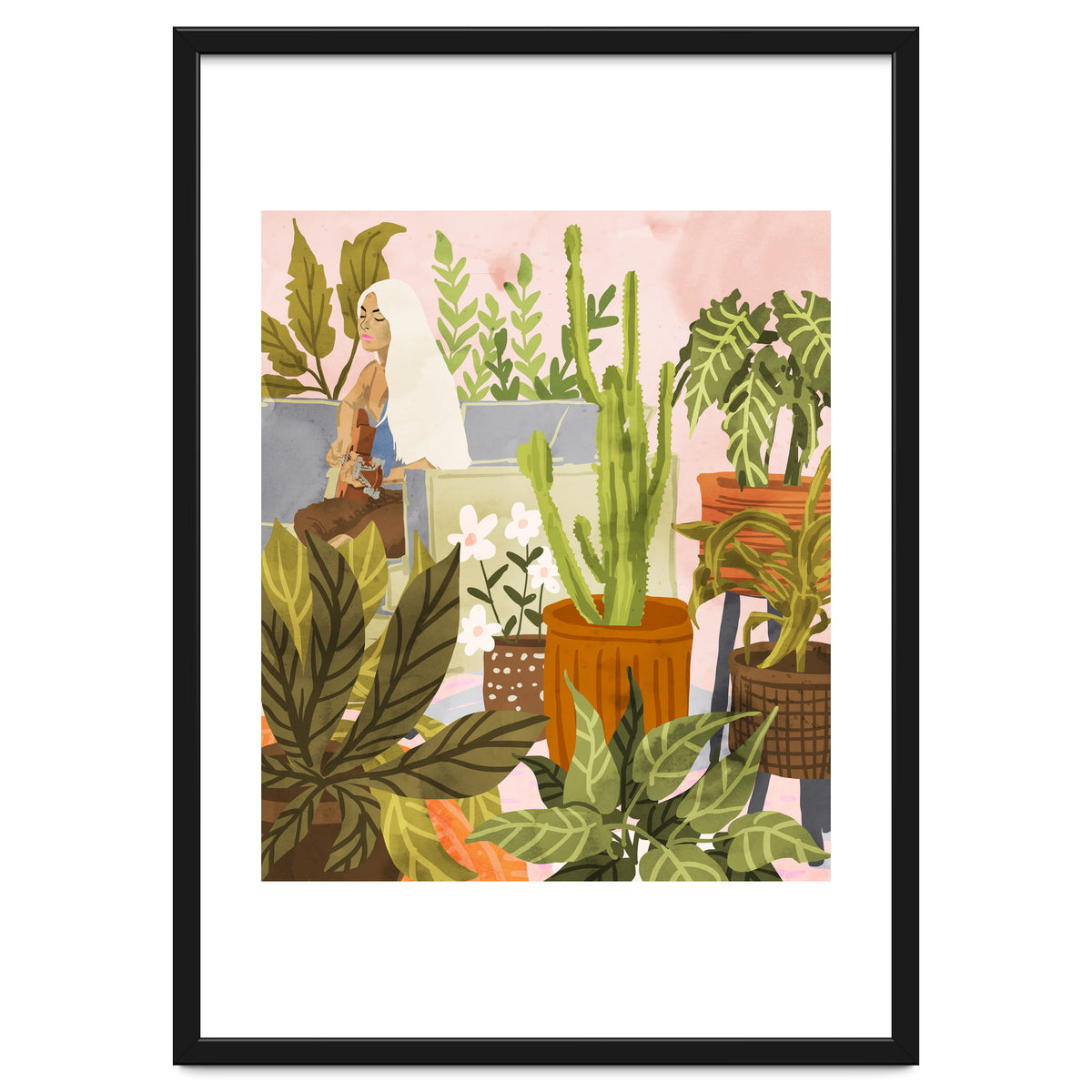 Playing For My Plants