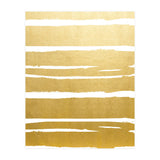 Gold Vibes Only | Luxe Shimmer Metallic Graphic Abstract | Golden Happiness Good Vibes (Print Only) thumbnail