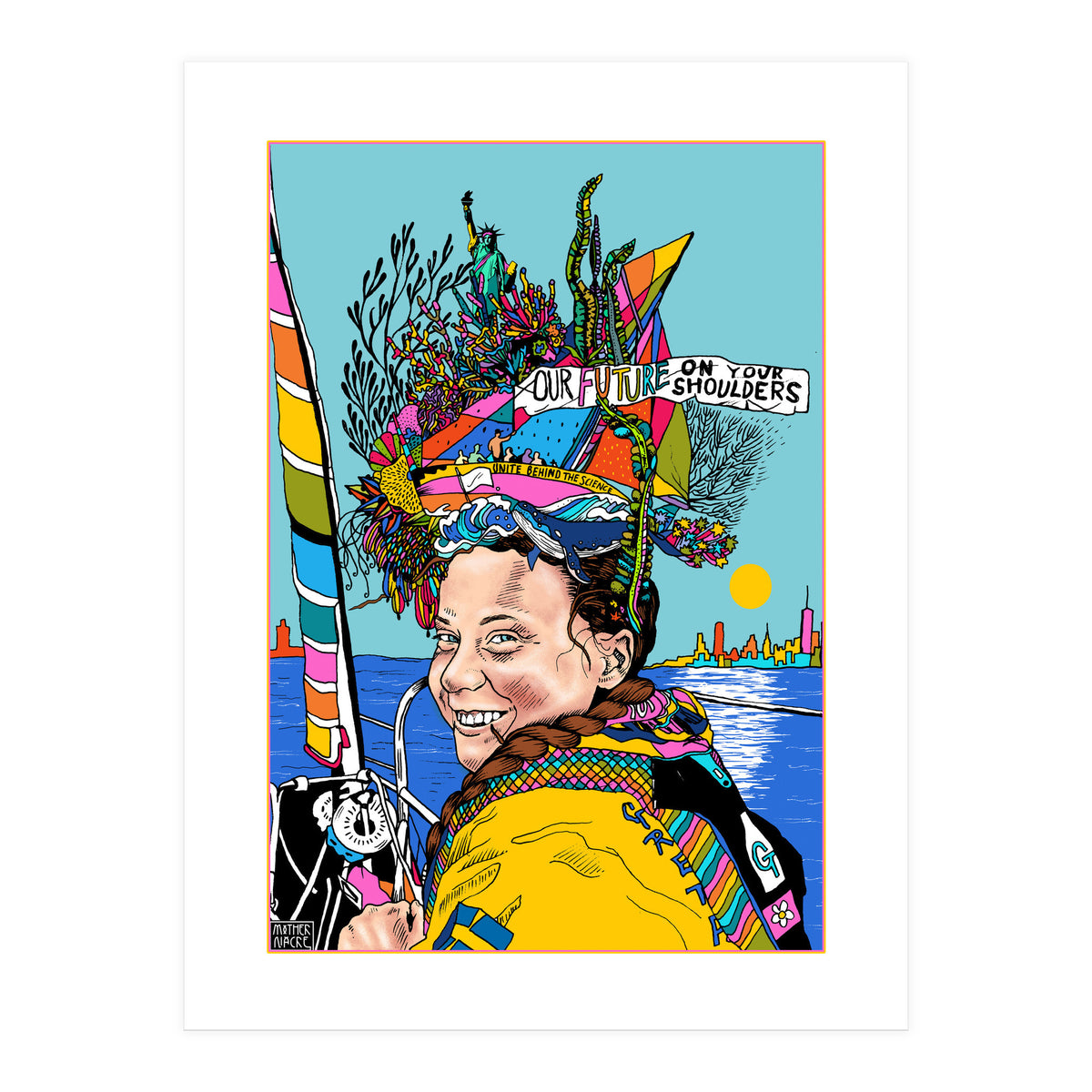 Our future on your shoulders! (Print Only)