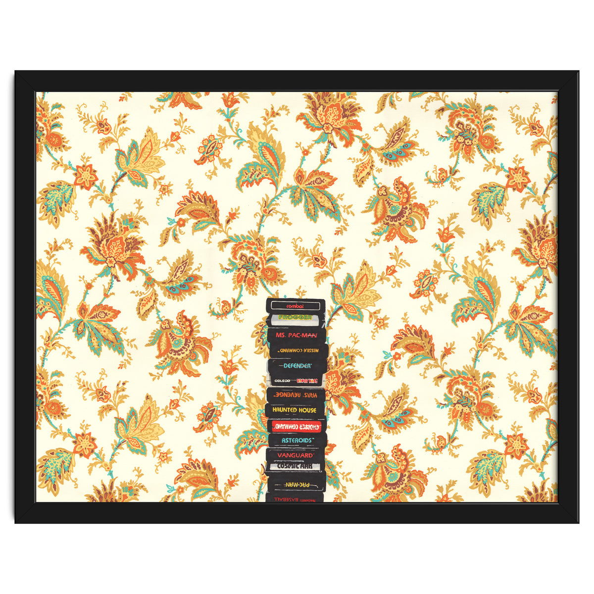 Atari & Flower Wallpaper