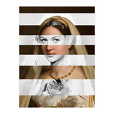 Raphael's Woman With A Veil & Hedy Lamarr (Print Only) thumbnail
