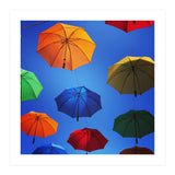 Rainbow umbrellas (Print Only) thumbnail