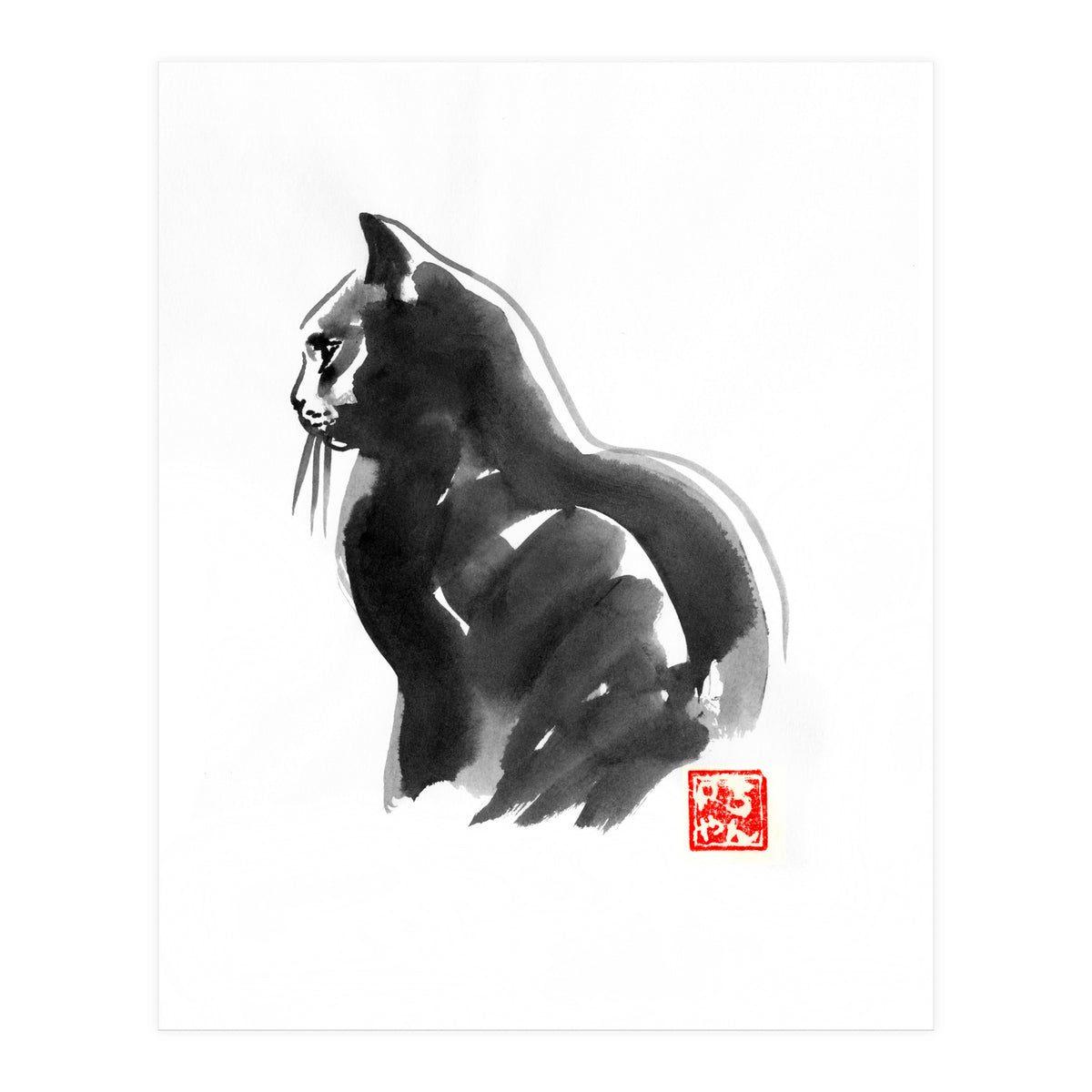 Profil Cat (2) (Print Only)