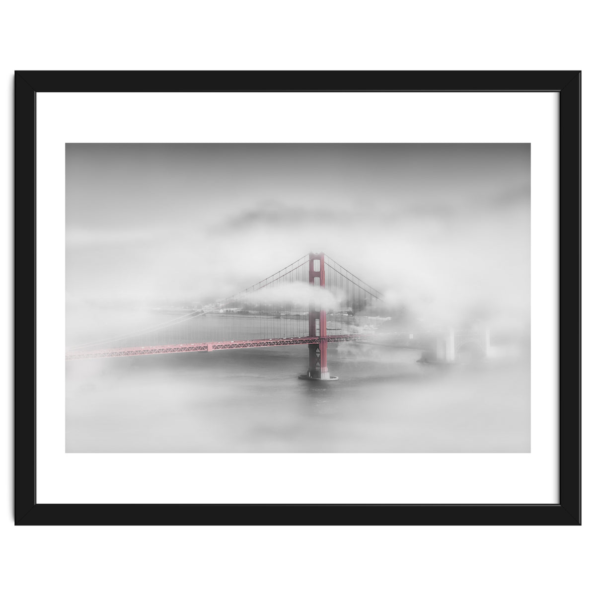 Foggy Golden Gate Bridge | colorkey
