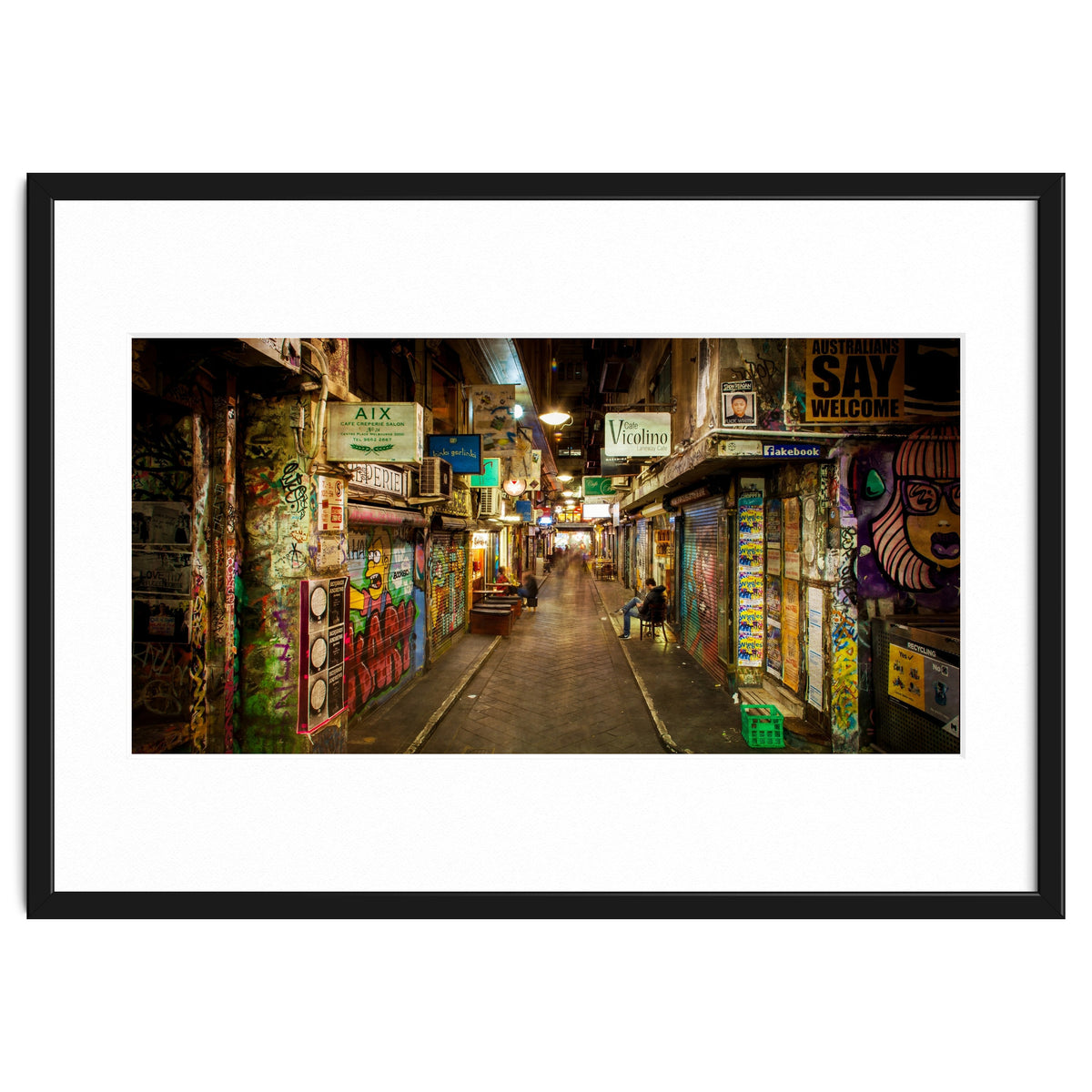 Centre Place After Dark