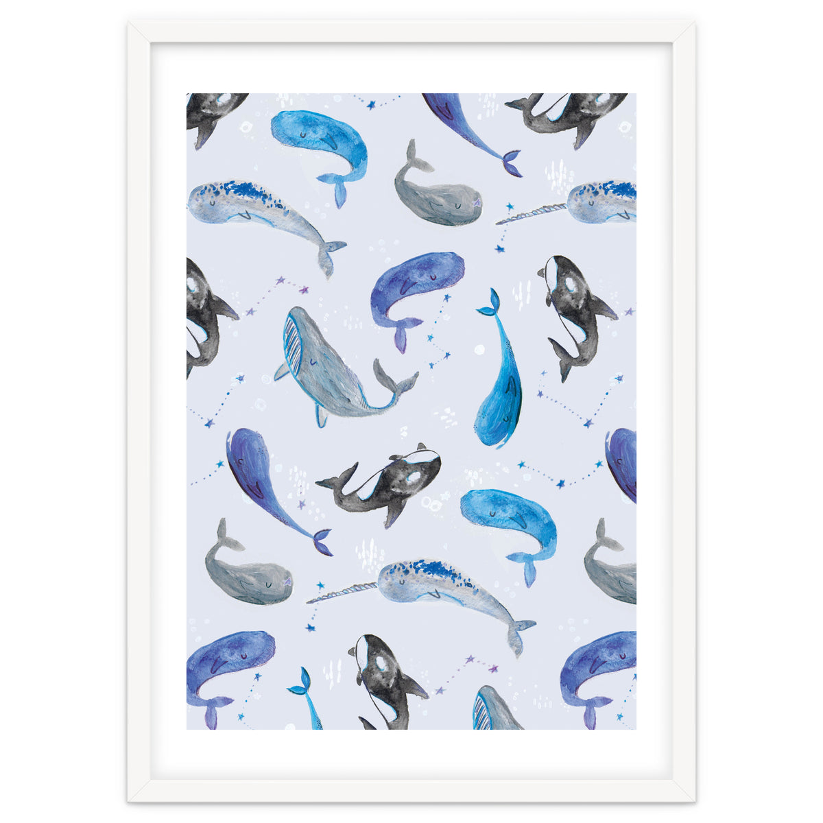Whales Repeat Pattern
