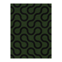 My Favorite Geometric Patterns No.33 - Deep Green (Print Only)