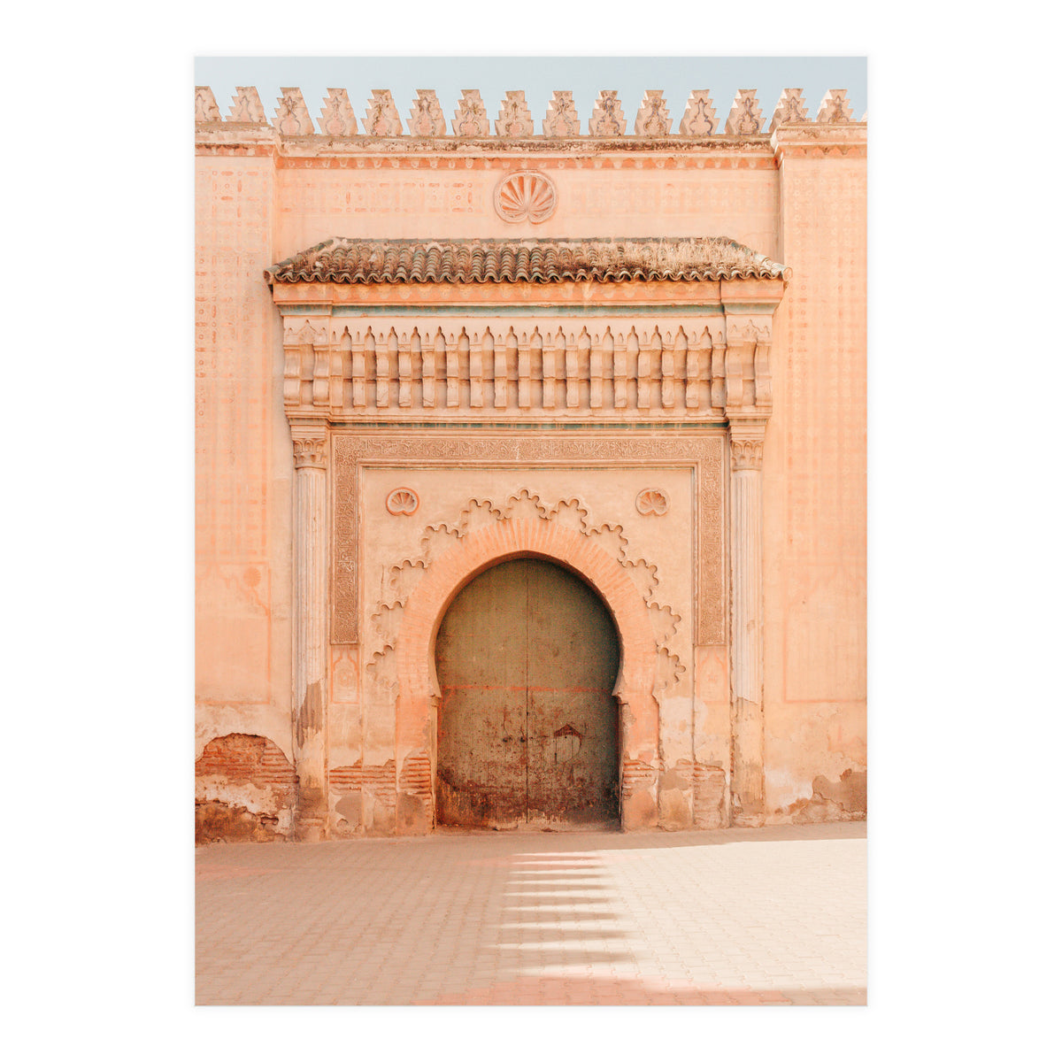 Grand Moroccan Door Marrakech (Print Only)