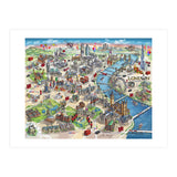 London Map Illustration (Print Only) thumbnail