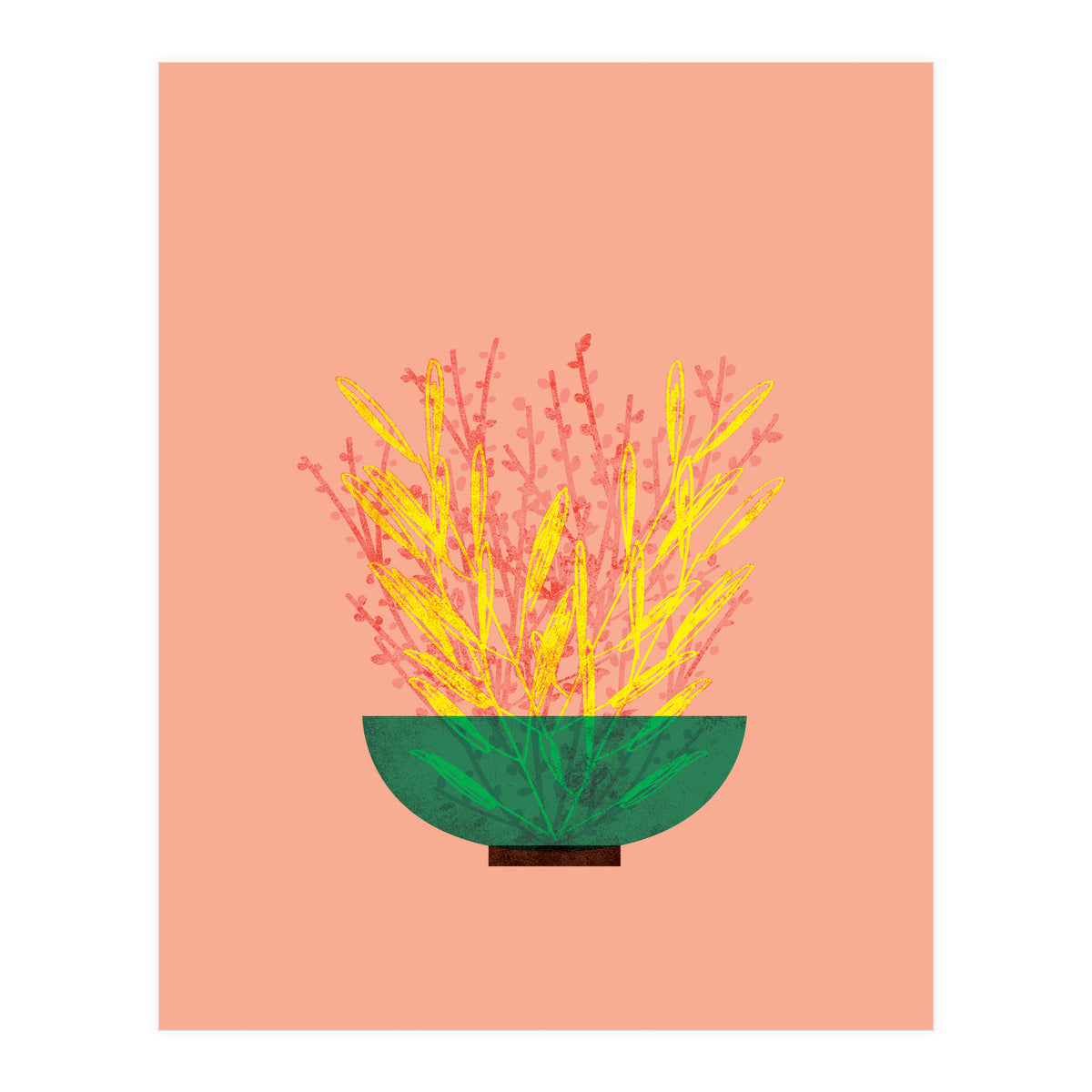 Flower pot III (Print Only)